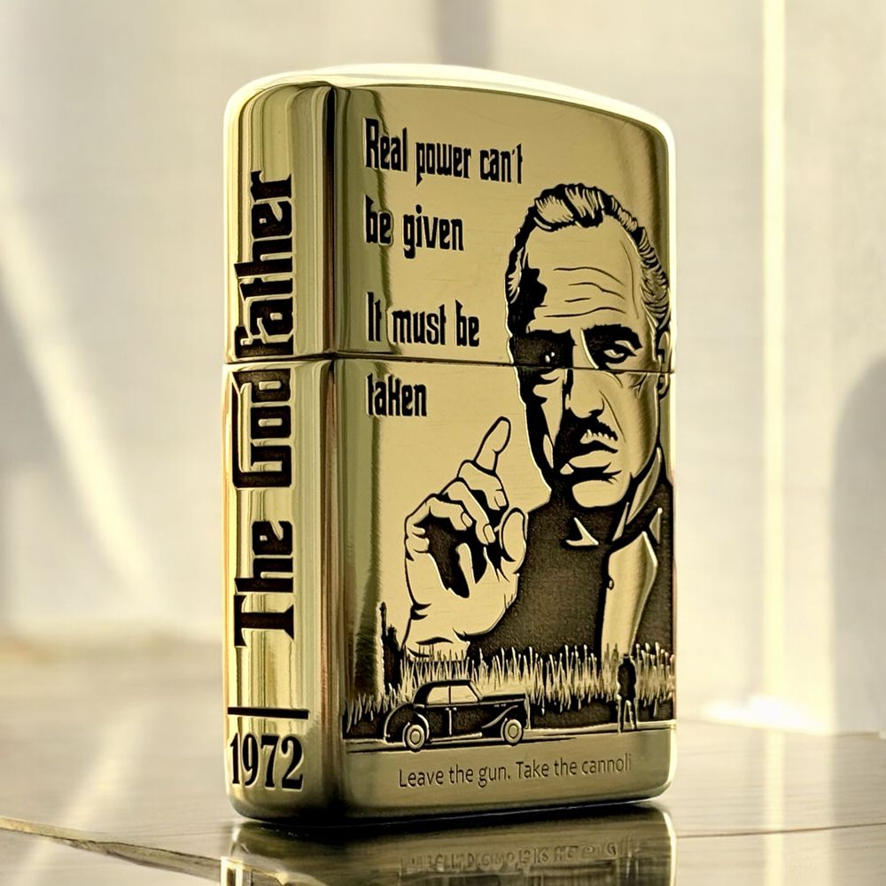 Нова оригінальна запальничка Zippo The Godfather Armor