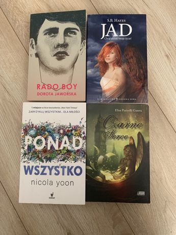 Zestaw książek dla nastolatków romans fantasy
