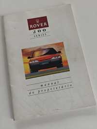 Manual e emblemas Rover