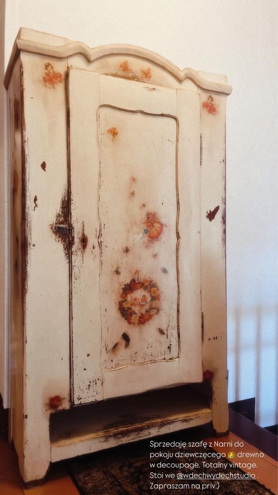 Szafa shabby chic używana