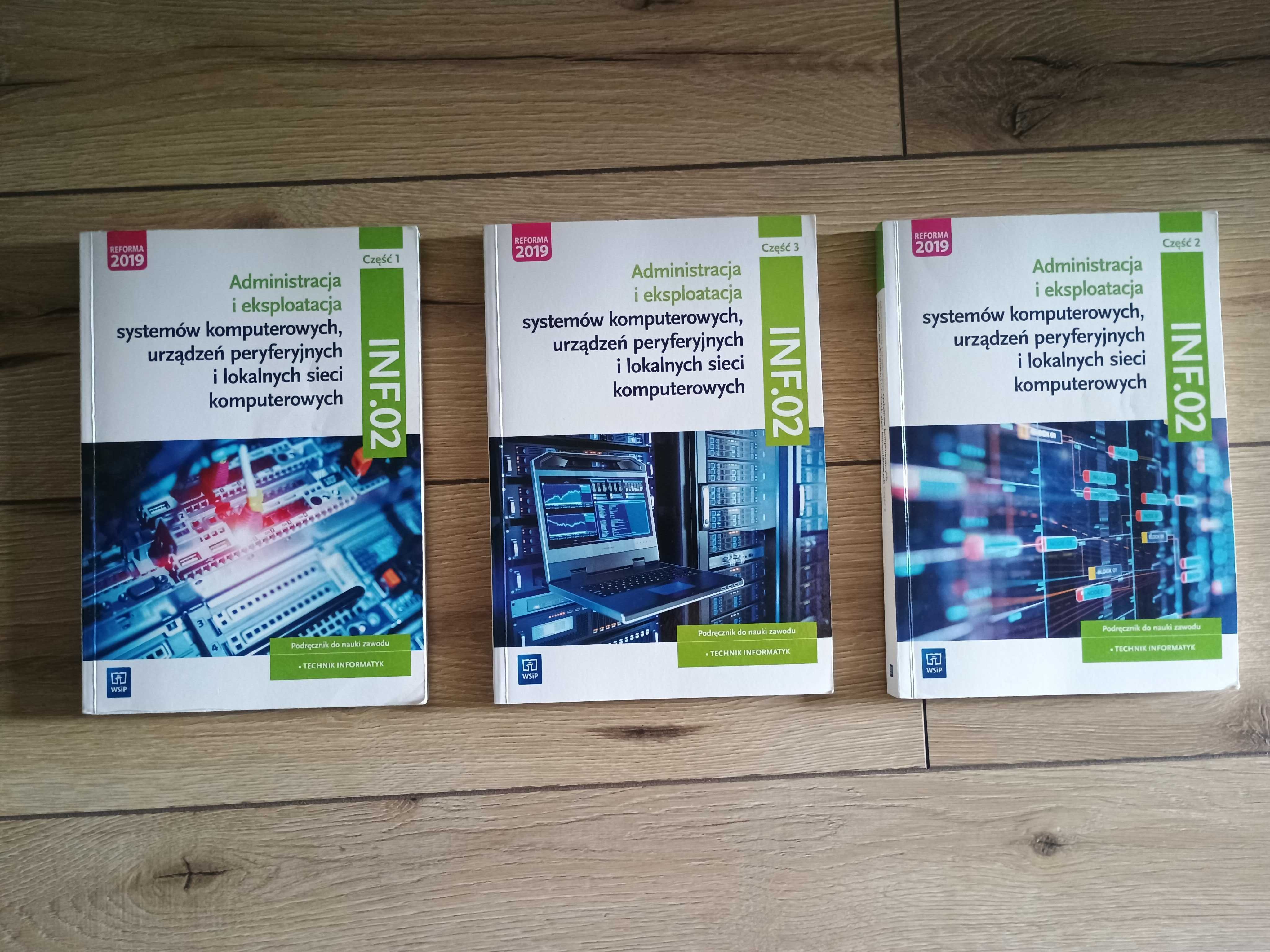 Podręczniki technik informatyk INF.02
