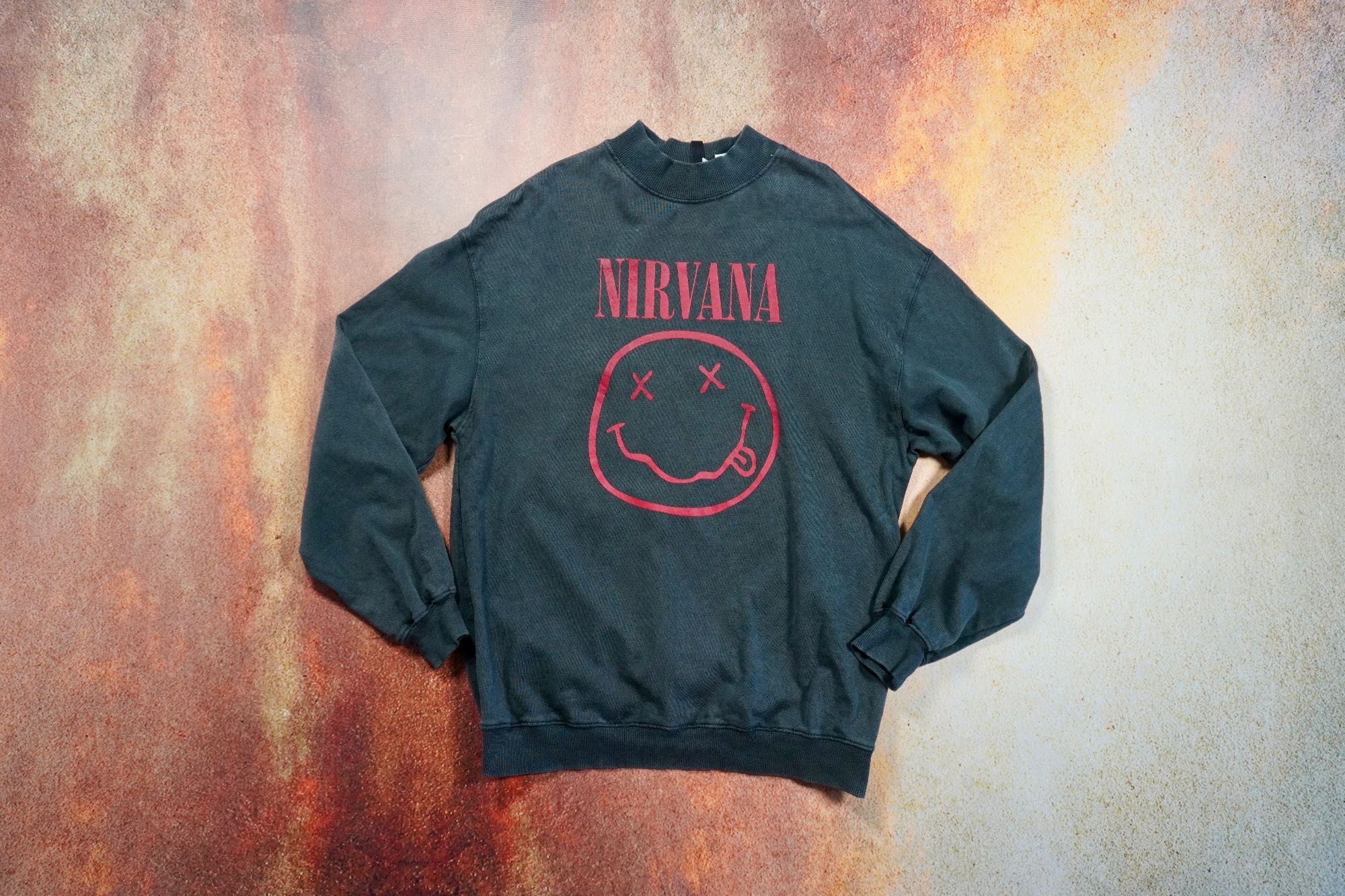 Nirvana bluza damska oversize XS/M y2k 90s