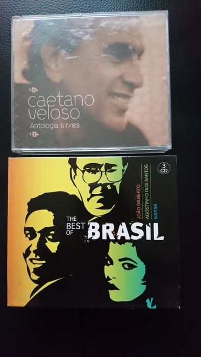 4 CD's Música Brasileira e Fado, A Partir de