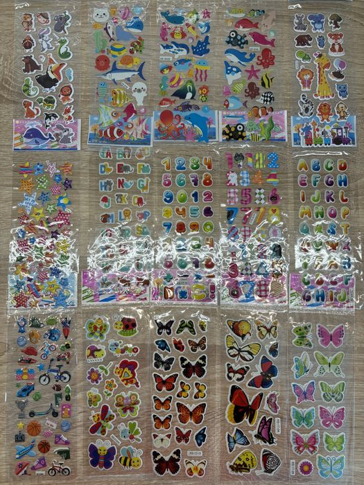 Стікери дитячі, наліпки