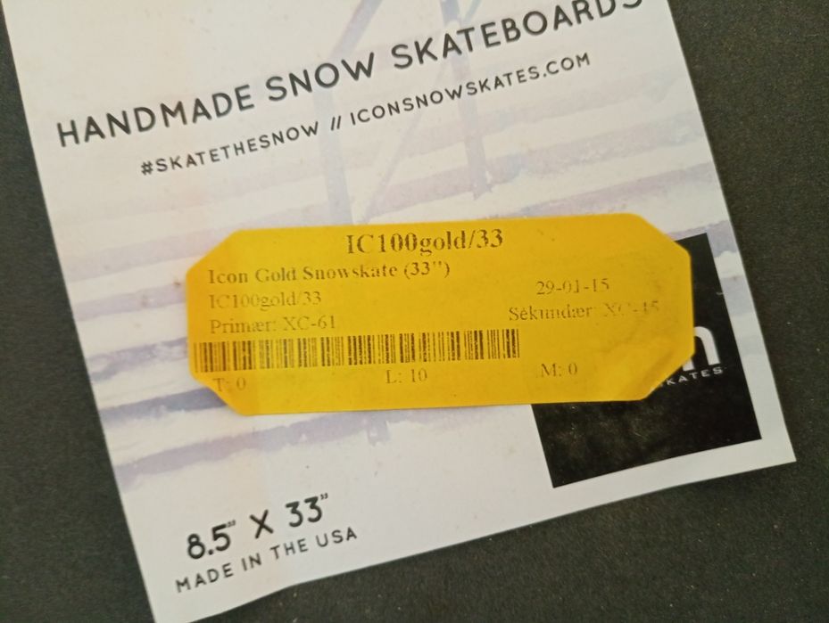 Tábua de neve desporto