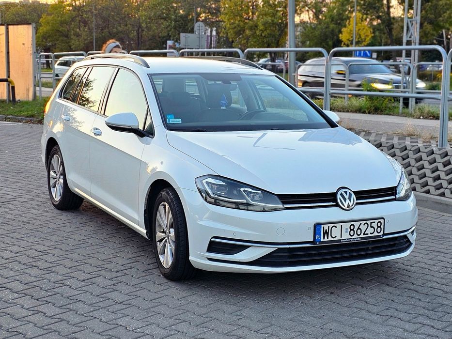 Volkswagen Golf Biała Perła idealny 2.0 TDI Golf Variant