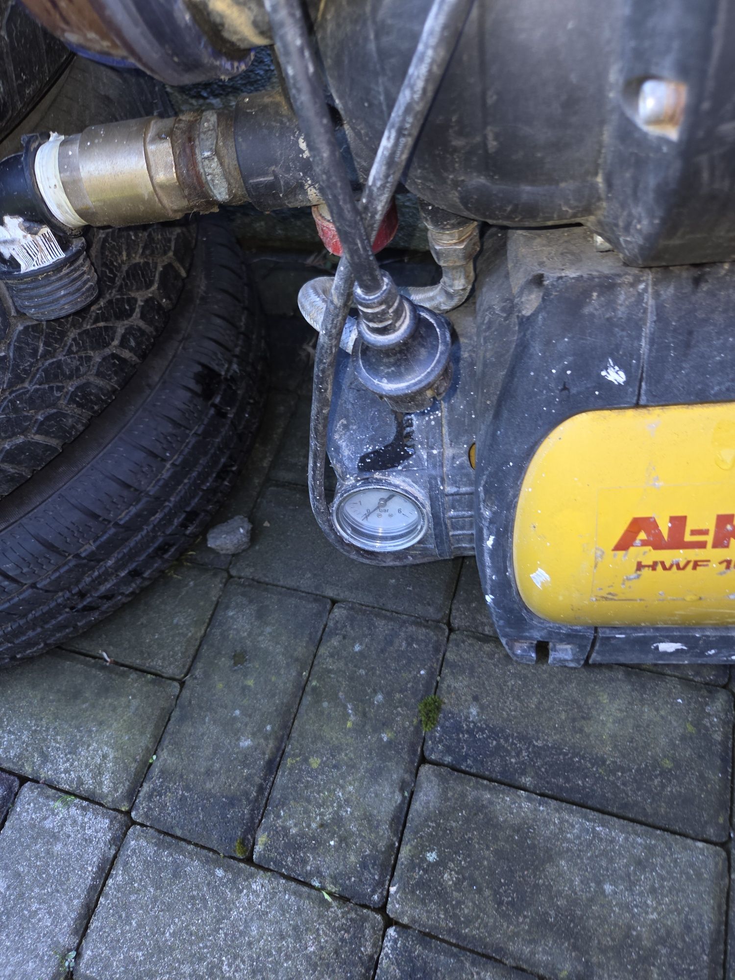 Hydrofor Alko hwf 1000 uszkodzony