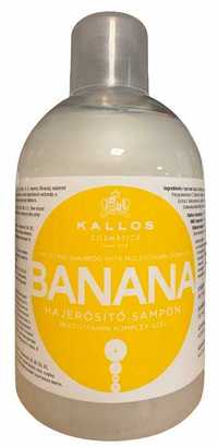 Kallos szampon 1000ml Banana wzmacnia odżywia