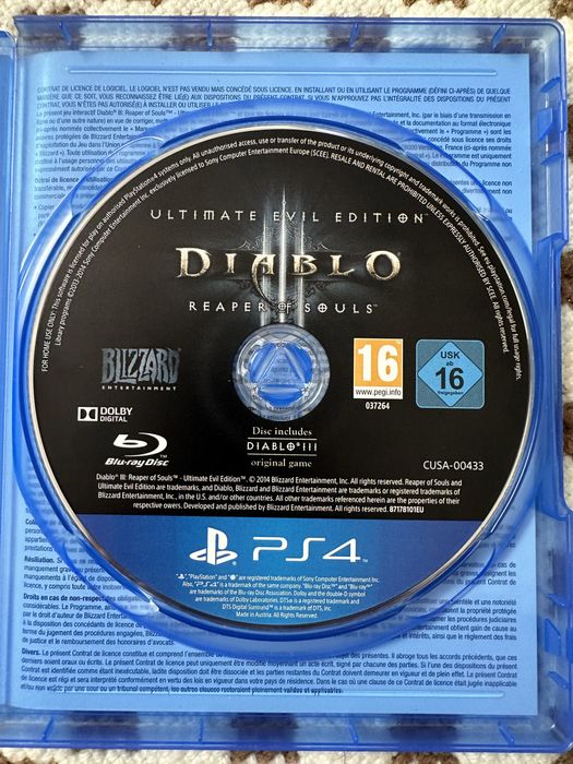 Diablo III Reaper of Souls PS4