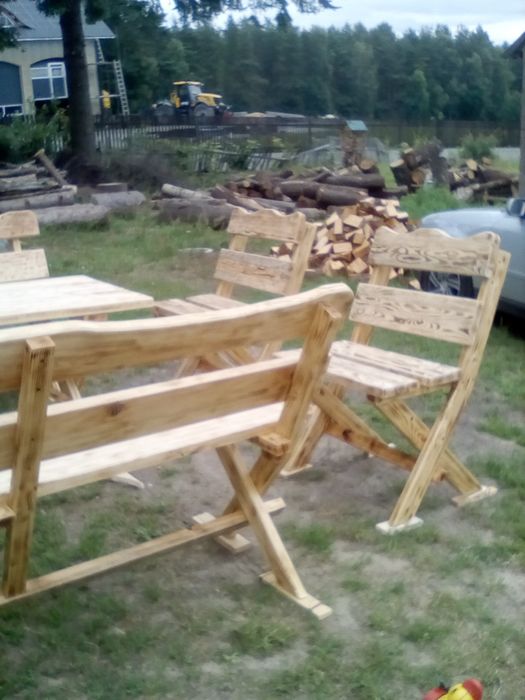 Sprzedam bardzo ładne meble ogrodowe wypalane