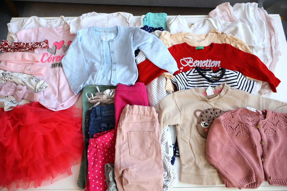 Paczka ubranek w rozmiarze 68-74