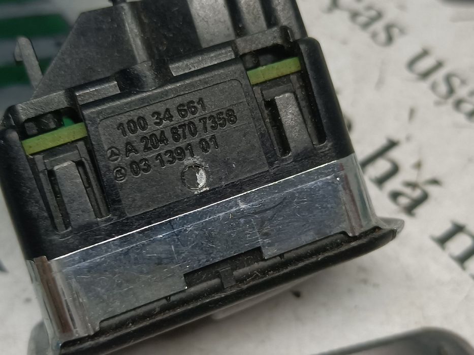 Comando / botão / interruptor vidros trás esquerdo MERCEDES-BENZ Class