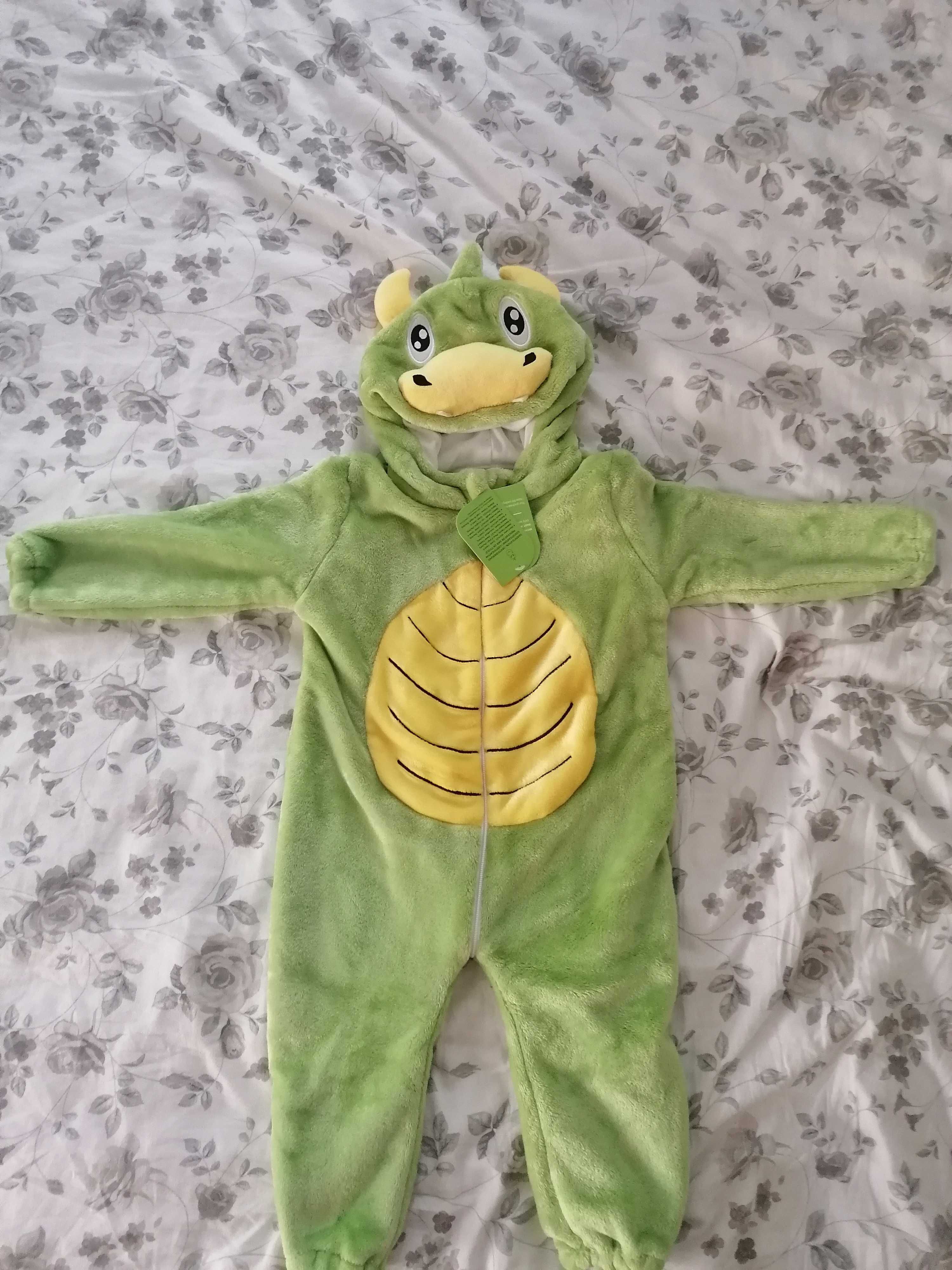 Pidżama kombinezon smok 100 cm