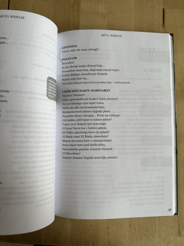 Lilla Weneda Juliusz Słowacki Wydawnictwo SBM lektura z opracowaniem