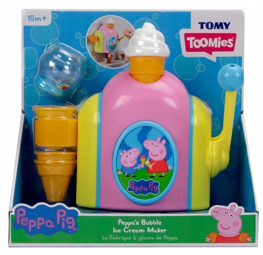 Świnka Peppa Fabryka Piany, Tomy