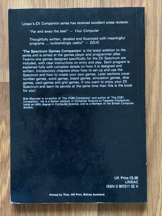 The Spectrum Games Companion