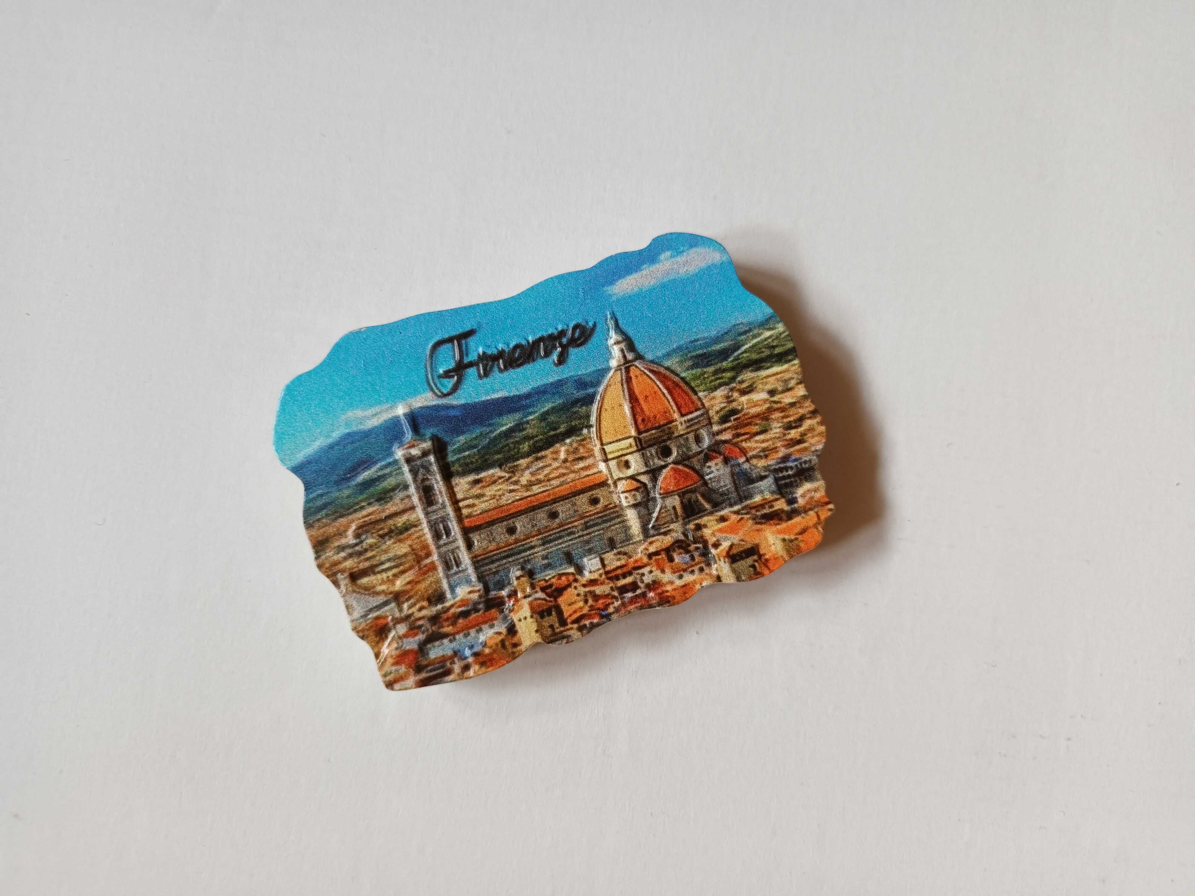 Magnes Florencja Włochy panorama miasta katedra Santa Maria del Fiore