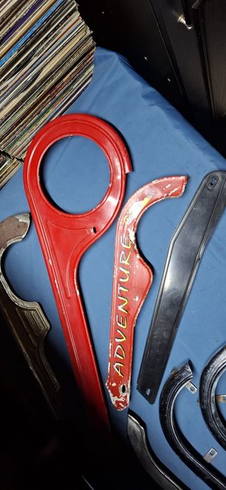 Osłony łańcucha chwyty rączki kierownicy rowery PRL