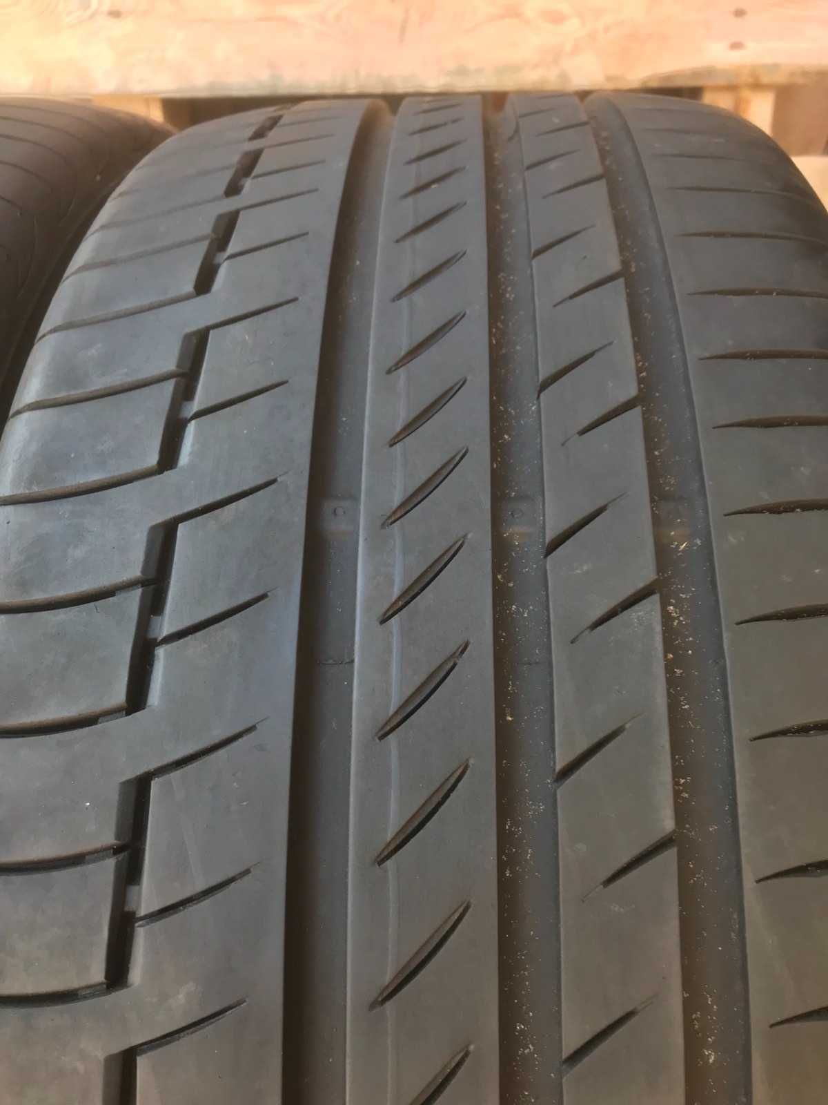 Шини Continental Premium 6 245/45R19 Пара Літо Б/у Склад Оригінал