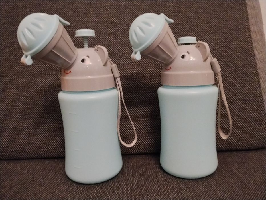 Przenośny pisuar nocnik dla chłopca turystyczny słonik