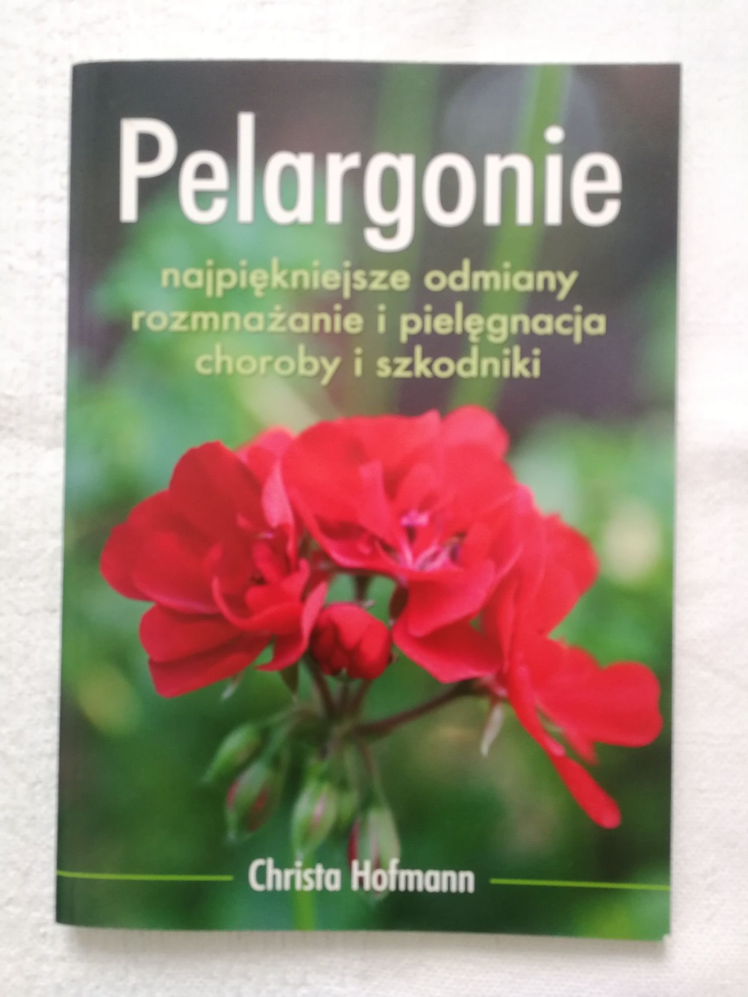 Książka "Pelargonie" - Christa Chofmann