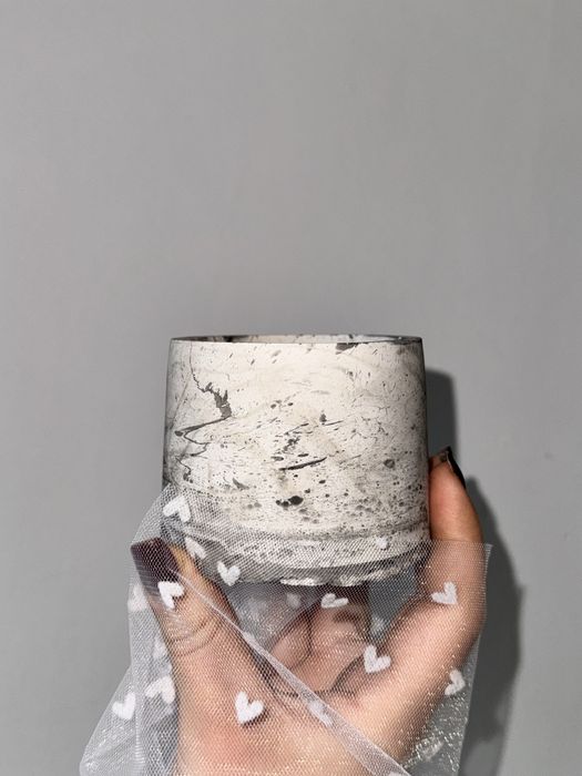 Osłonka handmade ( dekoracyjny pojemnik, świecznik )