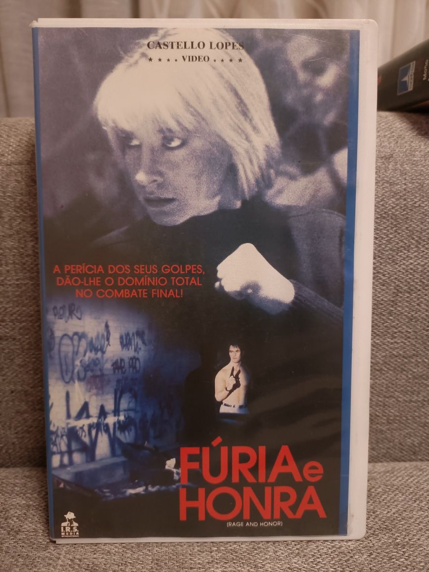 Filmes de artes marciais em Vhs