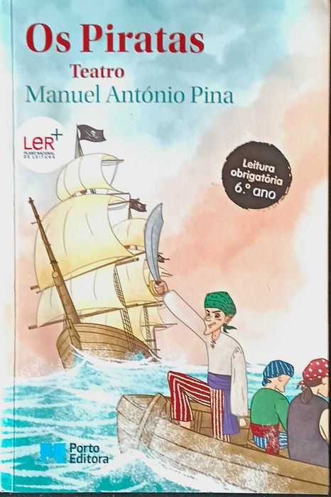 Livro "Os Piratas" Manuel Pina
