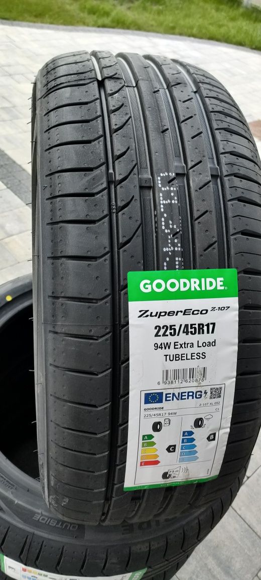 Opony Letnie 225/45/17 Nowe Goodridge