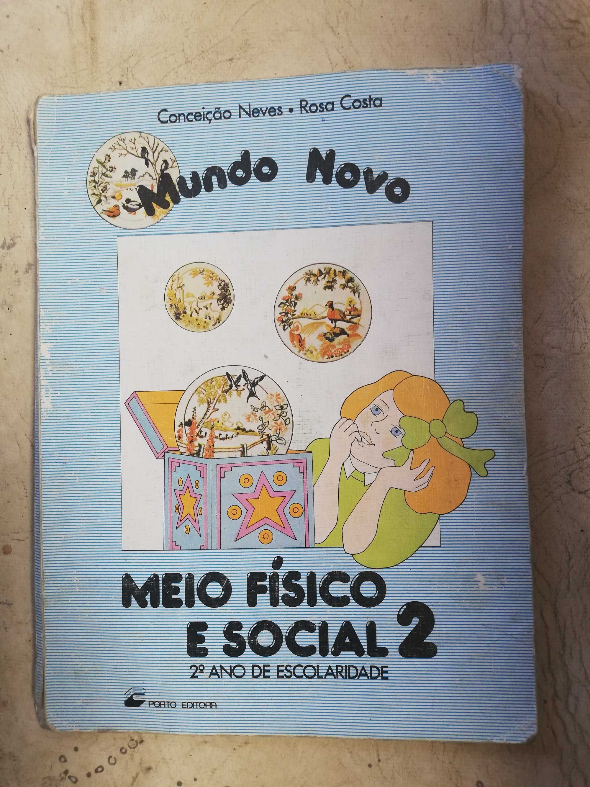 3 Livros escolares 2° ano escolaridade