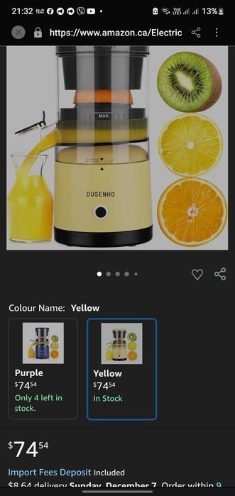 Продам Електрична соковижималка Dusenho