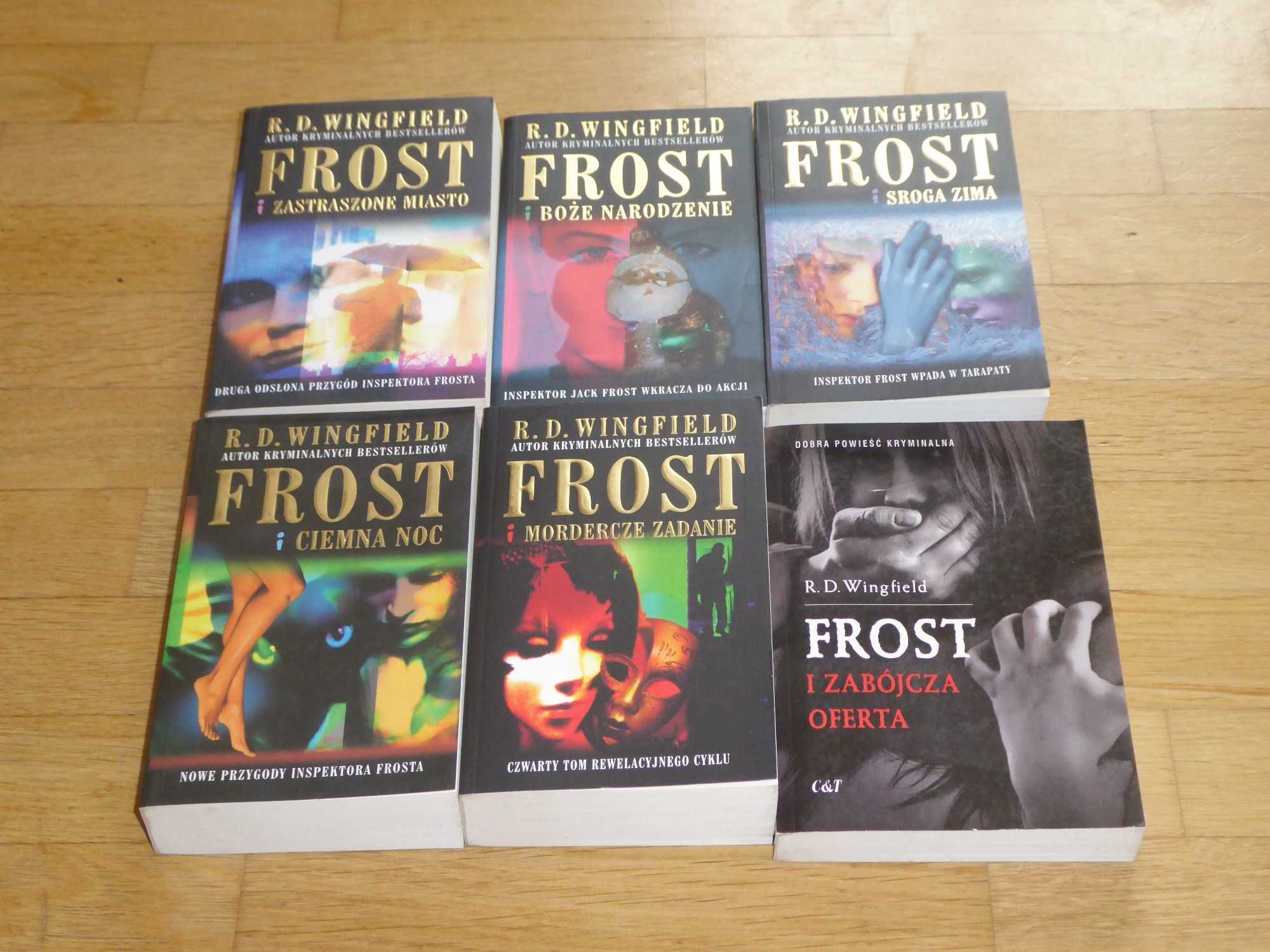 6 Tomów - FROST Wingfield - CAŁOŚĆ, Nowe, SUPER OKAZJA ! Wroc