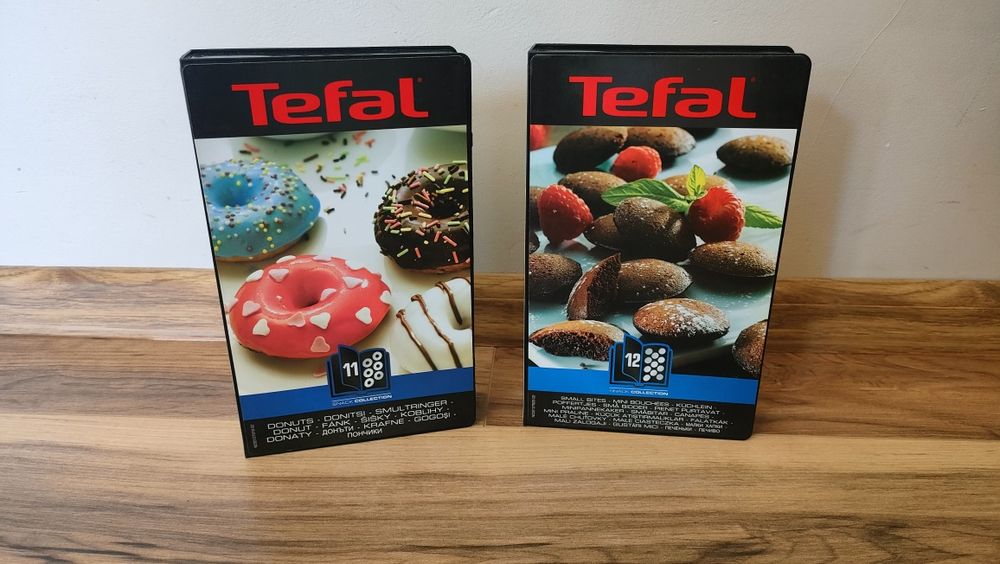 Płytki Tefal snack collection donaty małe ciasteczka 11 i 12