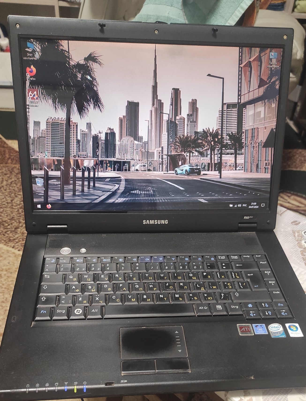 Ноутбук Samsung r60 plus