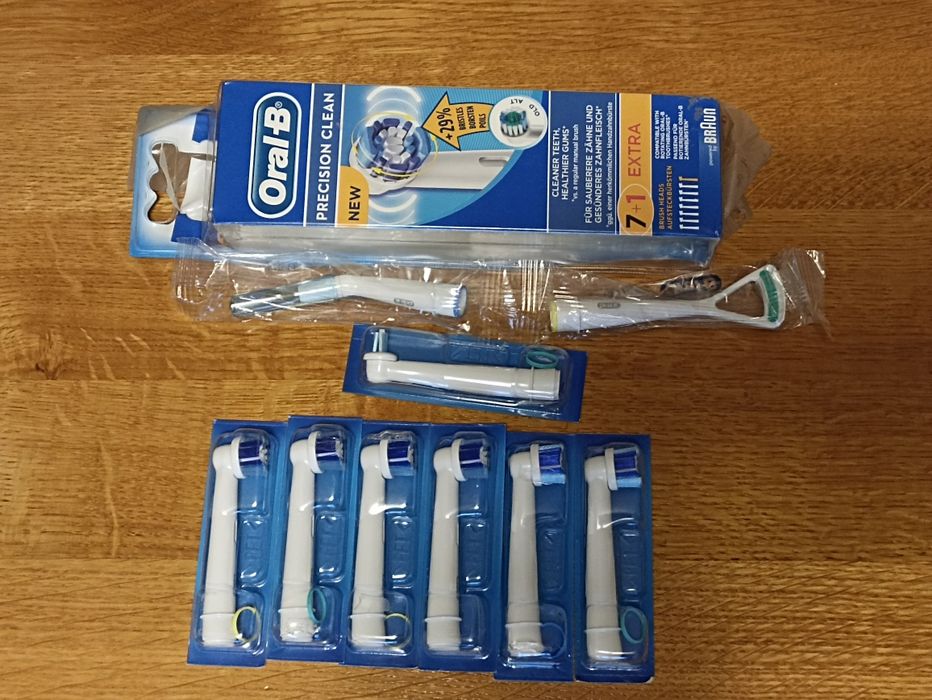 9 szt Końcówki koncowka do szczoteczki elektrycznej oral b szczoteczka