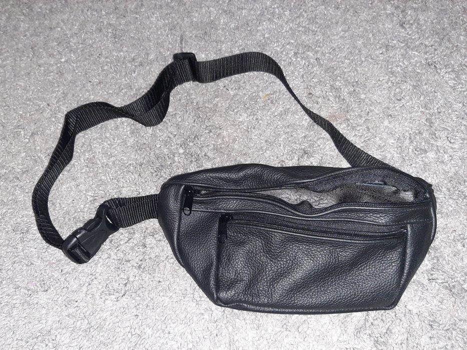 Сумка (бананка), шкіра