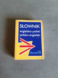 Słownik kieszonkowy Angielsko-Polski Polsko-Angielski Harald G