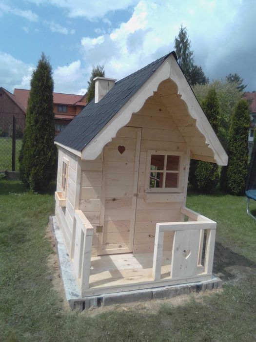 Dom drewniany szkieletowy całoroczny-stolarz cieśla dekarz