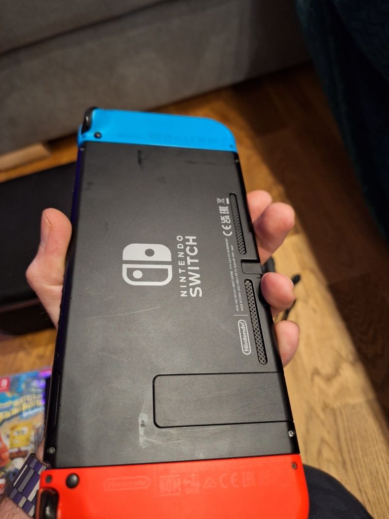Konsola Nintendo Switch z grą SpongeBob Kanciastoporty