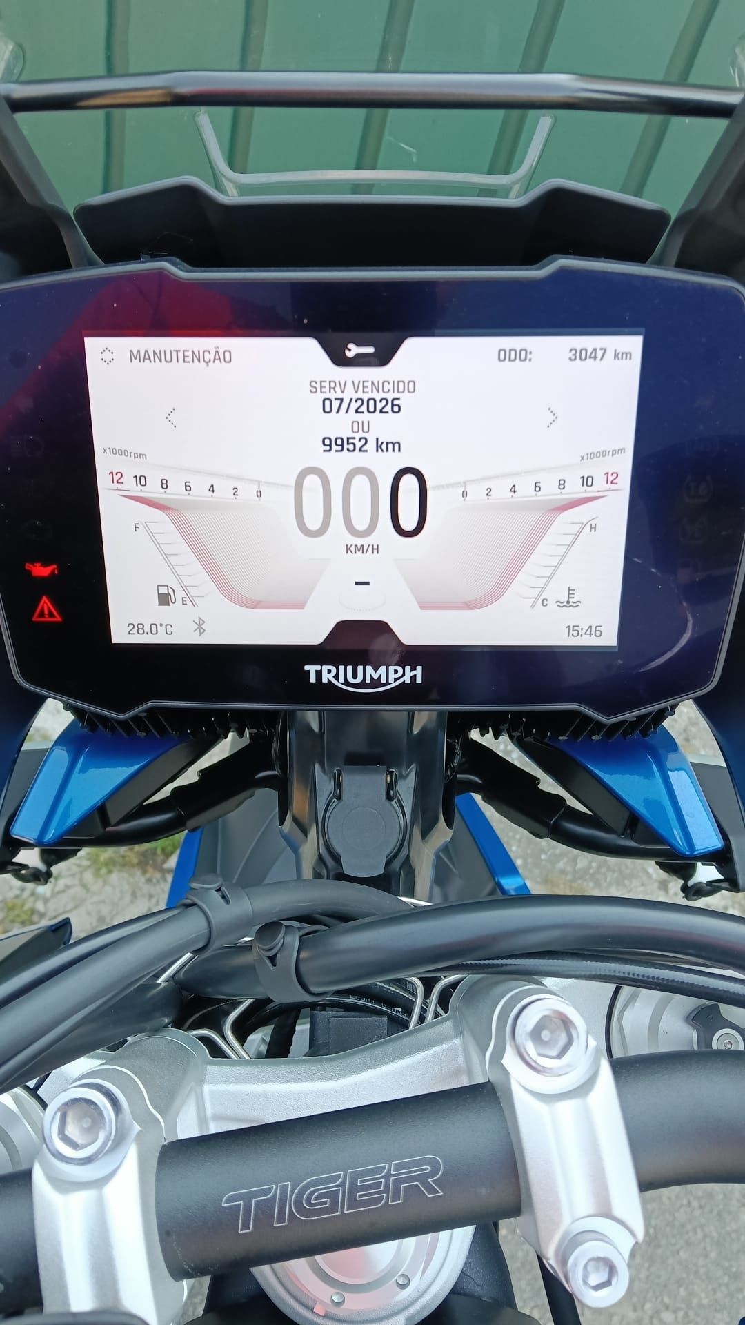 Triumph Tiger 900 GT com 3047kms