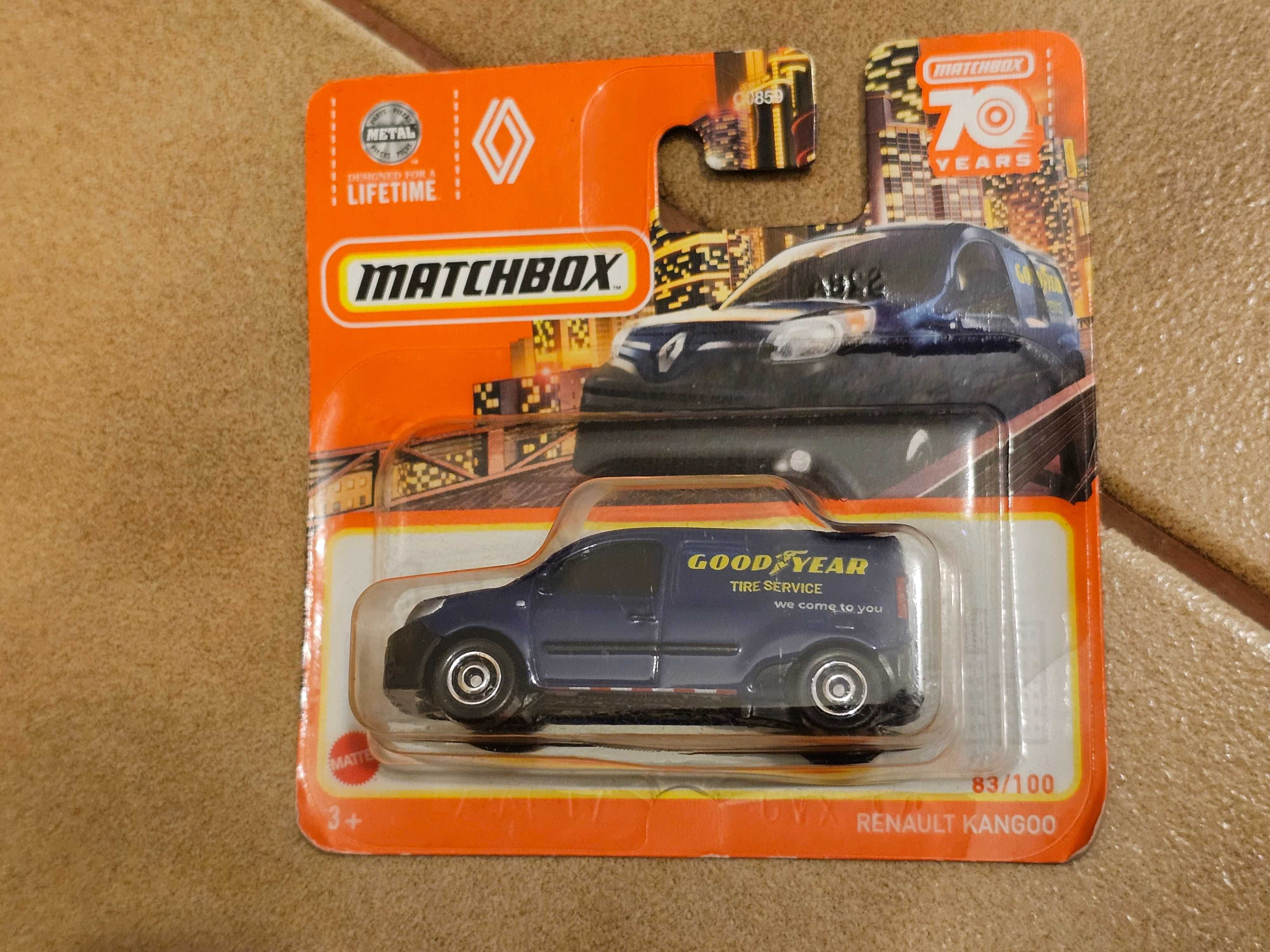 Renault Kangoo - Goodyear - Matchbox - NOWY