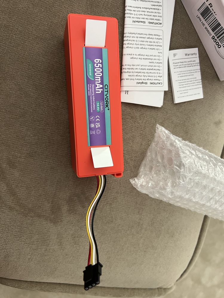 Li-ion bateria 6500 mAH cityork
