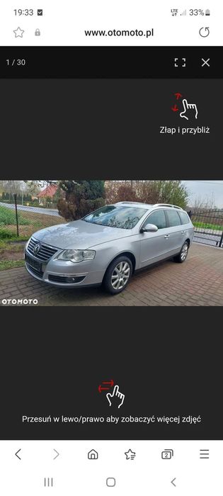 Volkswagen Passat Passat b6 CR 170km 2009
