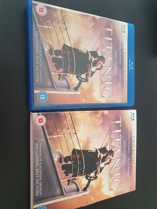 Titanic 2x blu-ray