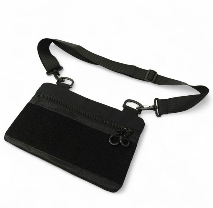 Сумка чорна тактична / Сумка городская — компактна, практична, містка