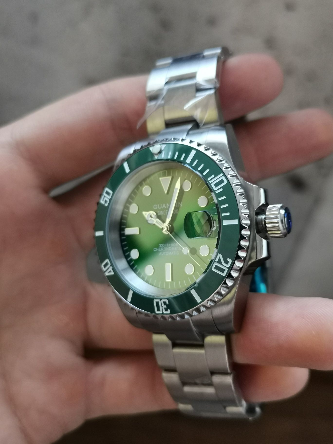 Zegarek Guanqin Homage Submariner