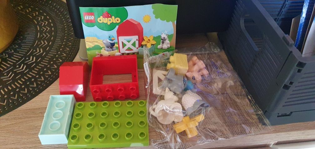 Lego duplo zwierzęta gospodarskie