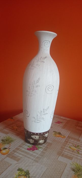 Duży flakon ceramika