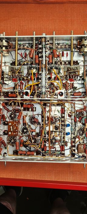 Stara elektronika moduł oscyloskop OKD 514A