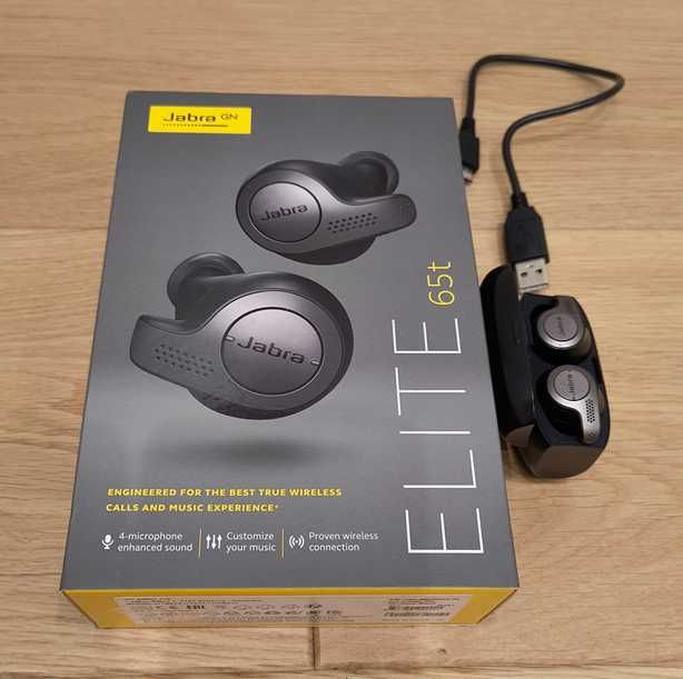 Słuchawki bezprzewodowe Jabra Elite 65t